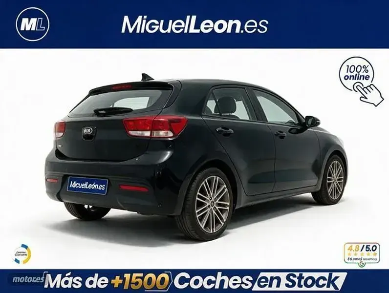 Usado Kia Rio Sport 84 CV (61 kW) 2021 Negro Berlina