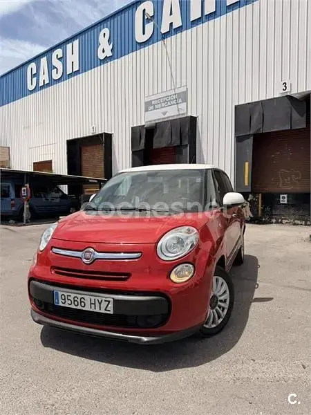 Usado Fiat 500L Lounge 95 CV (69 kW) 2014 Rojo Monovolumen