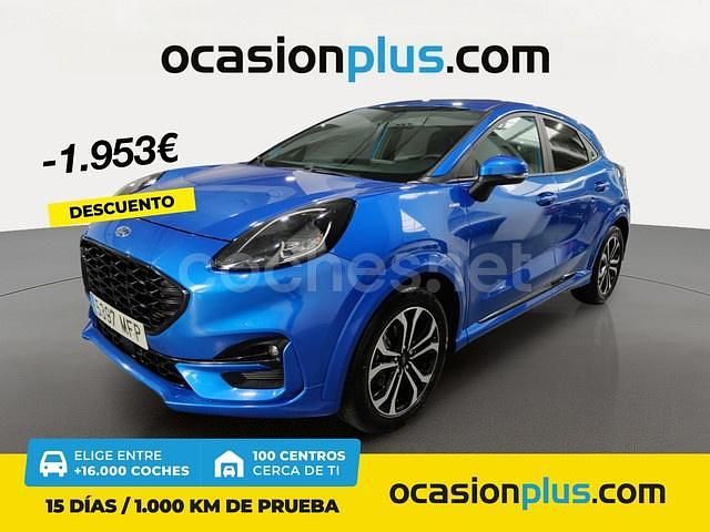 Azul Usado 2023 Ford Puma ST-Line SUV | 16.100 € (Precio justo) - Imagen 1/4