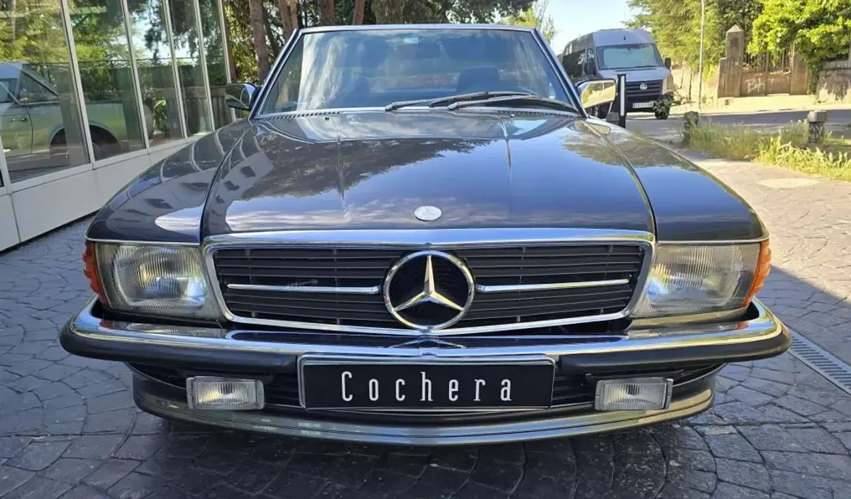 Usado Mercedes SL300 188 CV (138 kW) 1987 Negro Descapotable