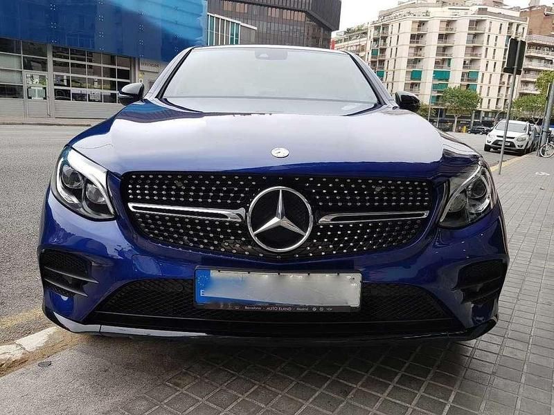 Usado Mercedes GLC220 AMG 170 CV (125 kW) 2017 Azul SUV