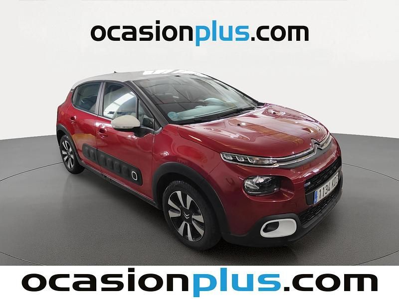 Usado Citroën C3 Feel 82 CV (60 kW) 2017 Rojo