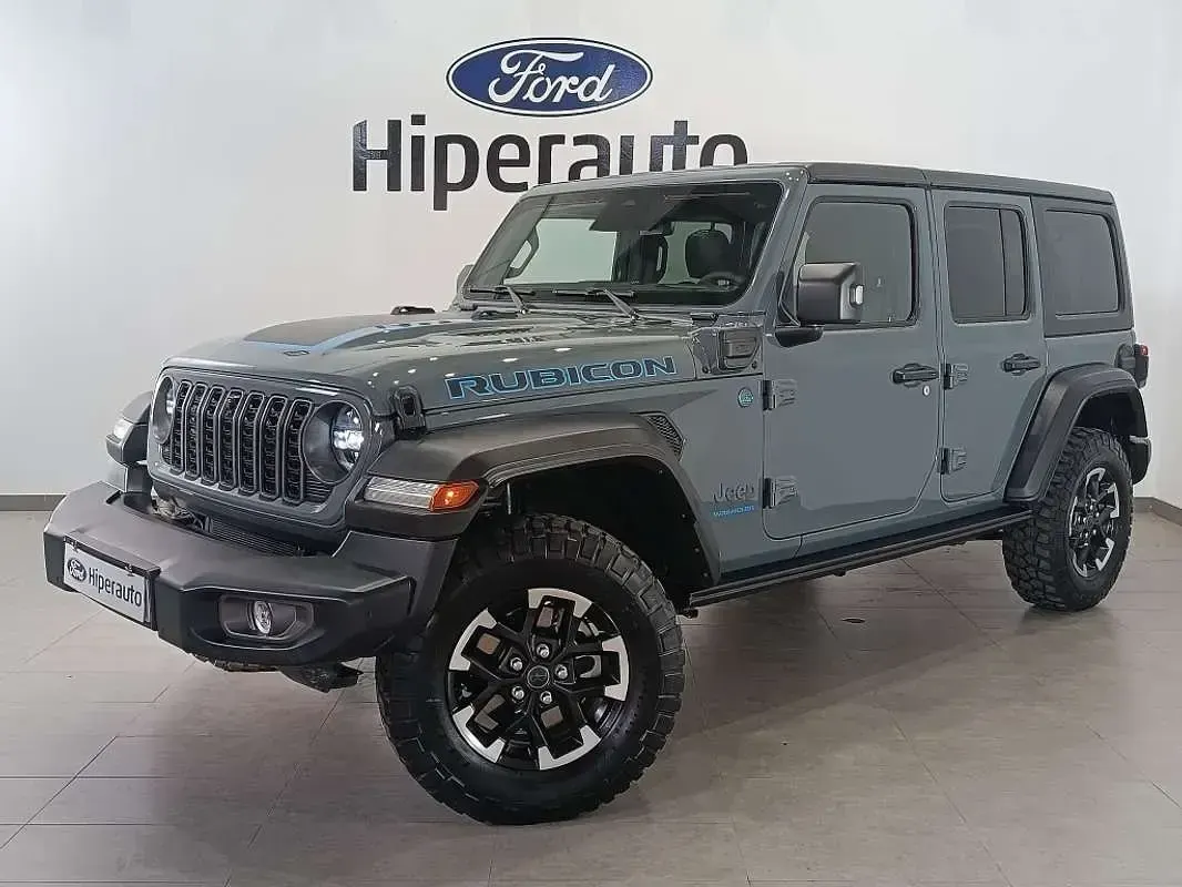 Usado Jeep Wrangler Unlimited Rubicon 381 CV (280 kW) 2025 Gris SUV