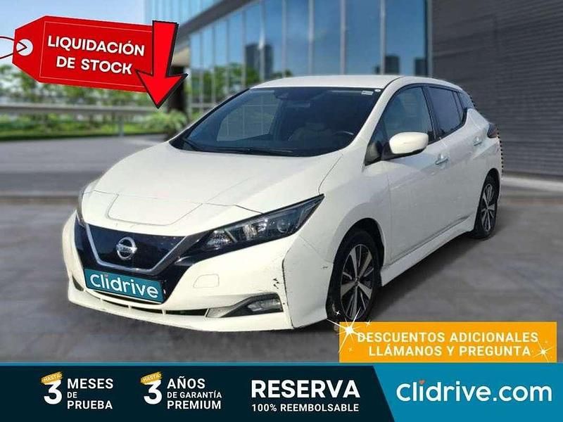 Usado Nissan Leaf Acenta 110 kW (150 CV) 2021 Blanco Utilitario