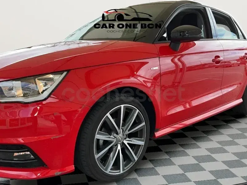 Usado Audi A1 Sportback 95 CV (69 kW) 2016 Rojo Utilitario