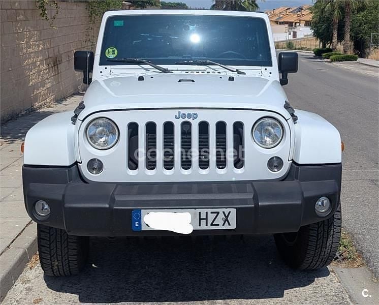 Blanco Usado 2014 Jeep Wrangler Sahara SUV | 24.900 € (Buen precio) - Imagen 1/4