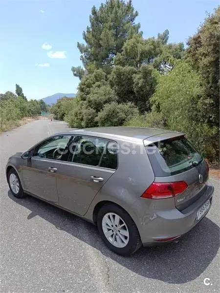 Usado VW Golf VII Edition 105 CV (77 kW) 2013 Gris / plata Berlina