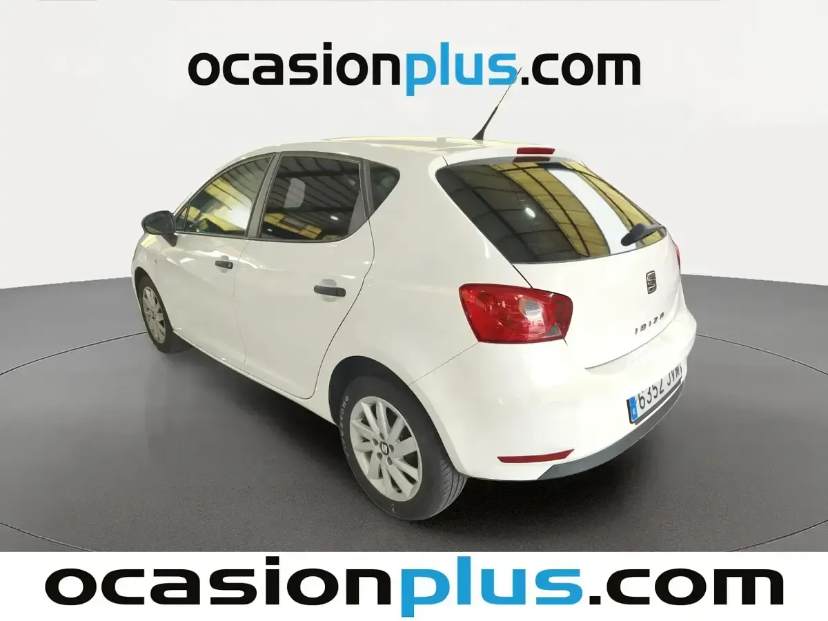 Usado Seat Ibiza Reference 75 CV (55 kW) 2016 Blanco Utilitario