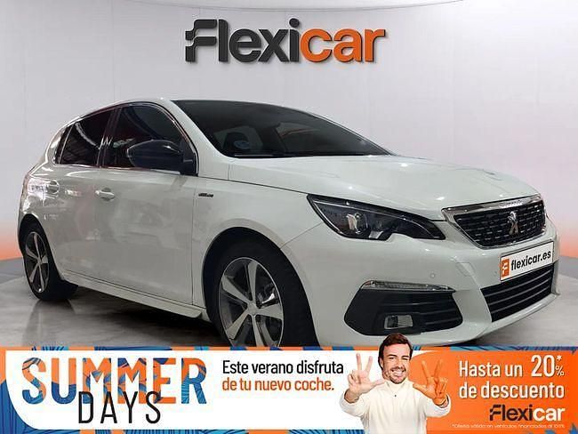 Blanco Usado 2020 Peugeot 308 GT-line Berlina | 14.490 € (Precio justo) - Imagen 1/4