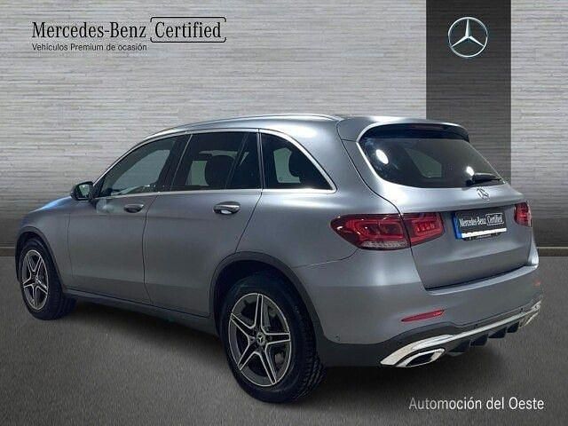 Usado Mercedes GLC200 AMG line 165 CV (121 kW) 2020 Gris selenita SUV