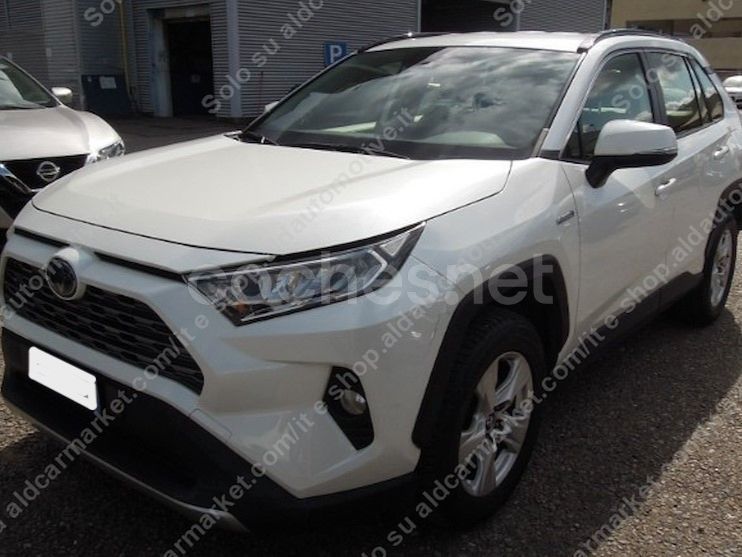 Blanco Usado 2019 Toyota RAV4 Hybrid Luxury SUV | 28.500 € (Buen precio) - Imagen 1/4