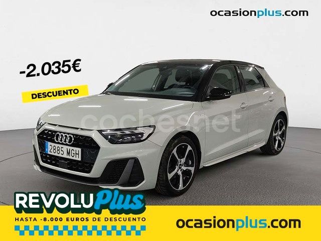Gris / plata Usado 2023 Audi A1 Sportback S-Line Utilitario | 22.390 € (Precio justo) - Imagen 1/4