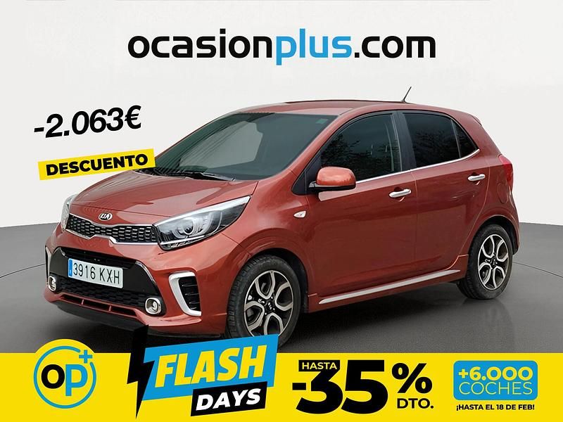 Naranja Usado 2019 Kia Picanto GT-Line Utilitario | 12.800 € (Un poco caro) - Imagen 1/4