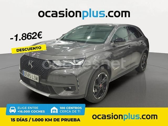 Gris / plata Usado 2021 DS Automobiles DS7 Crossback SUV | 20.490 € (Precio justo) - Imagen 1/4