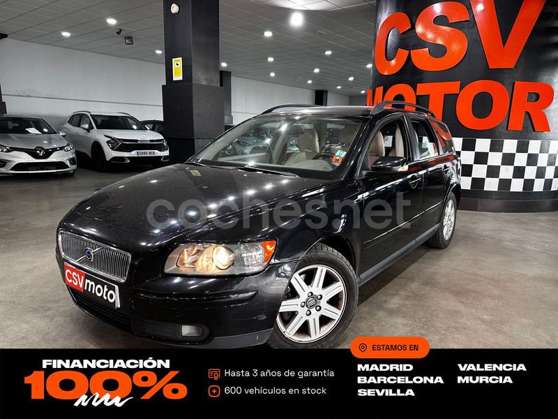 Negro Usado 2005 Volvo V50 Momentum Familiar | 2750 € (Super precio) - Imagen 1/4