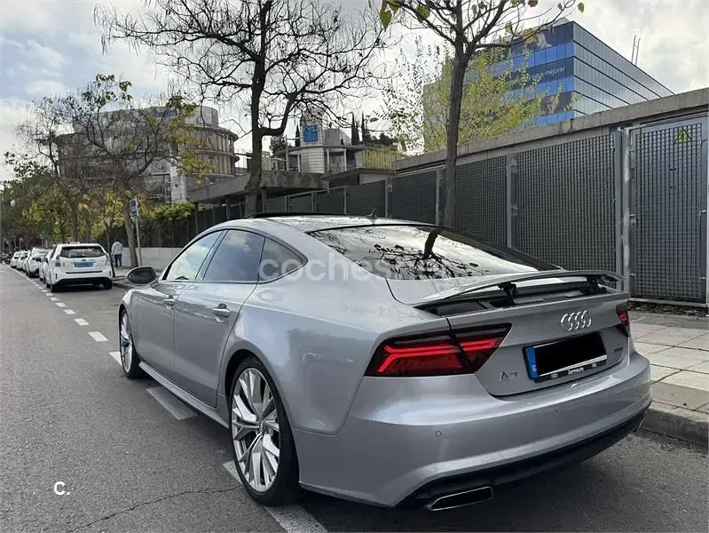 Usado Audi A7 Sportback S-Line 272 CV (200 kW) 2016 Gris / plata Utilitario