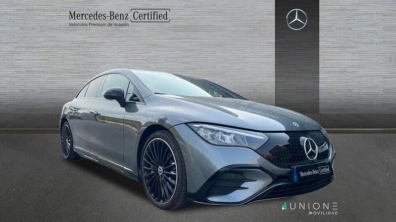 Usado Mercedes EQE350 214 kW (292 CV) 2025 Gris Berlina