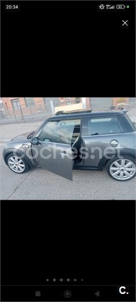 Usado Mini Cooper S 175 HP (128 kW) 2008 Cinzento Citadino