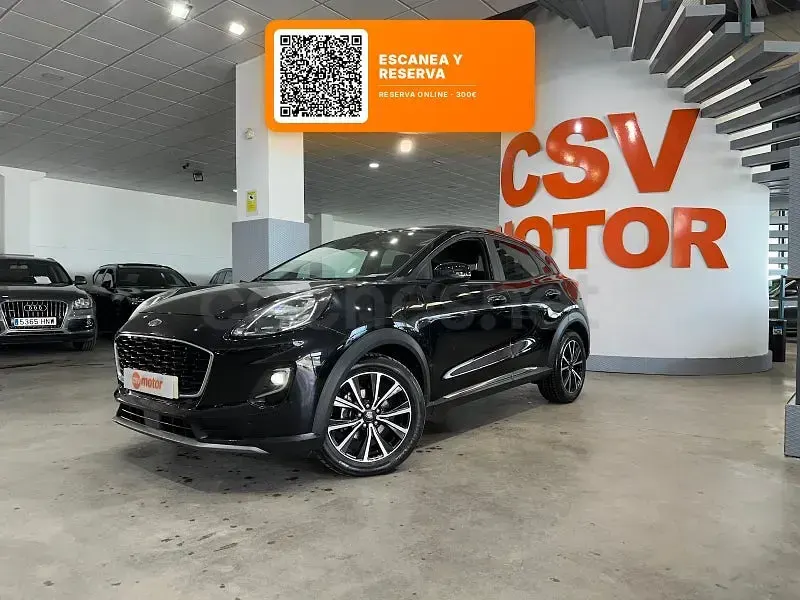 Usado Ford Puma Titanium 120 CV (88 kW) 2021 Negro SUV