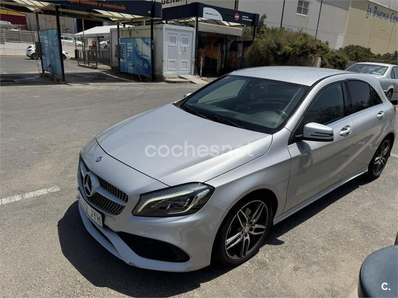 Gris / plata Usado 2017 Mercedes A200 AMG line Berlina | 19.500 € (Caro) - Imagen 1/4