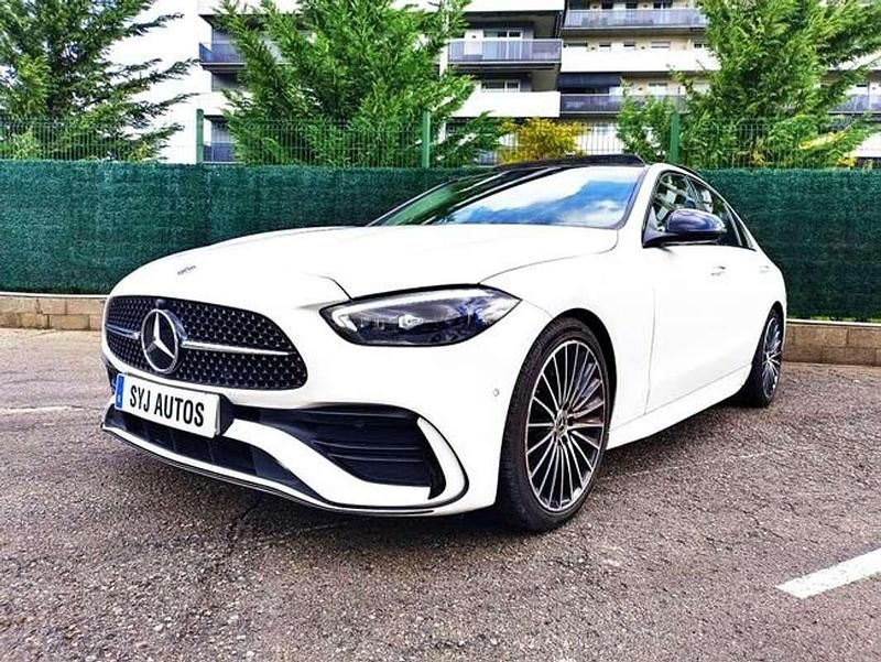 Usado Mercedes C220 199 CV (146 kW) 2022 Blanco Berlina