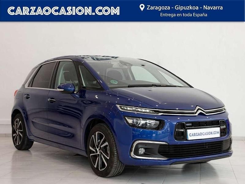 Azul Usado 2017 Citroën C4 Picasso PureTech Monovolumen | 7500 € (Super precio) - Imagen 1/4