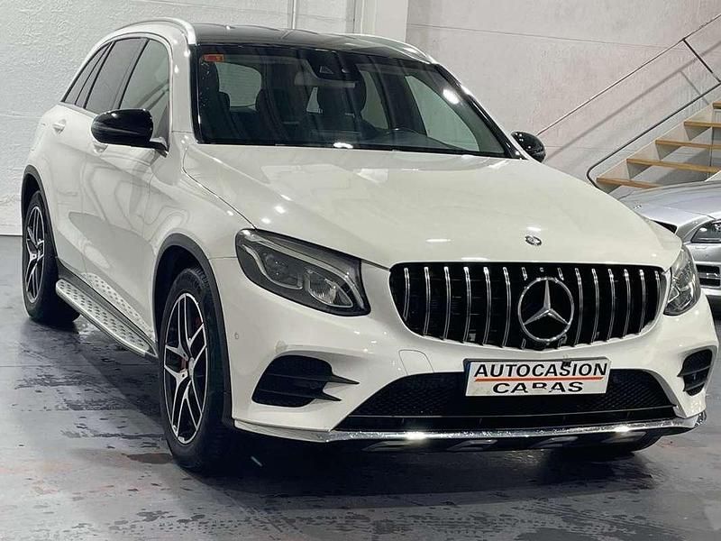 Usado Mercedes GLC250 204 CV (150 kW) 2016 Blanco SUV