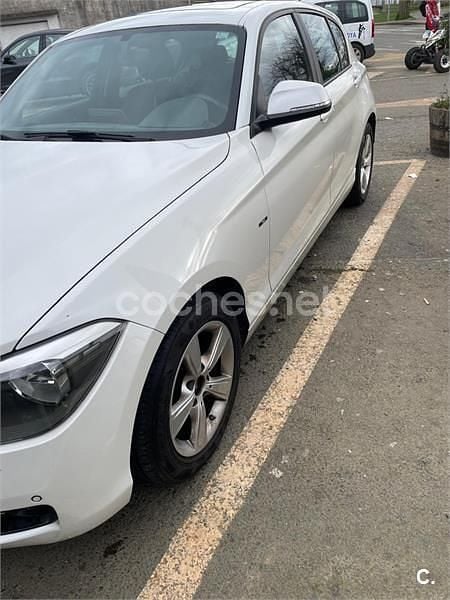 Usado BMW 116 116 CV (85 kW) 2014 Blanco Utilitario