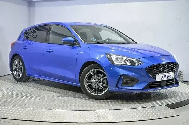 Usado Ford Focus ST-Line 125 CV (91 kW) 2019 Azul Utilitario