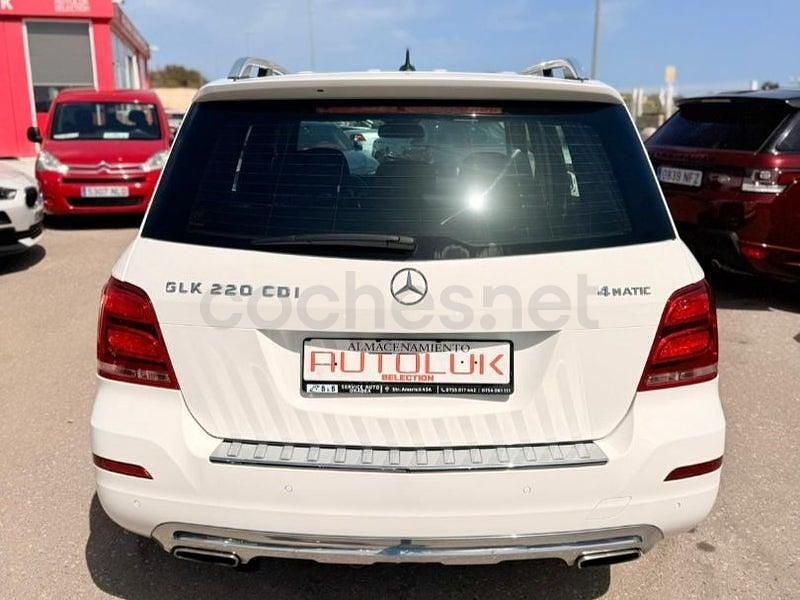 Usado Mercedes GLK220 170 CV (125 kW) 2014 Blanco SUV