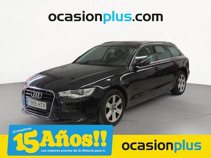 Negro Usado 2013 Audi A6 Advanced Familiar | 14.590 € (Precio justo) - Imagen 1/4