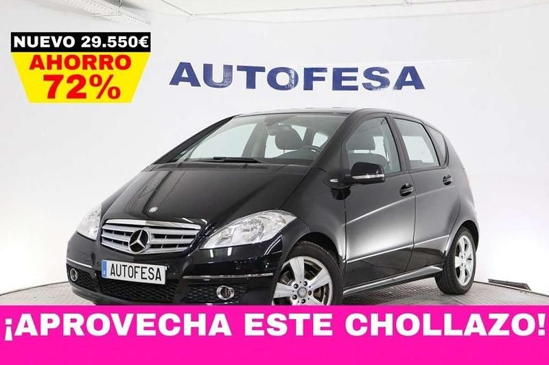 Negro Usado 2011 Mercedes A160 Avantgarde Familiar | 8250 € (Precio justo) - Imagen 1/4