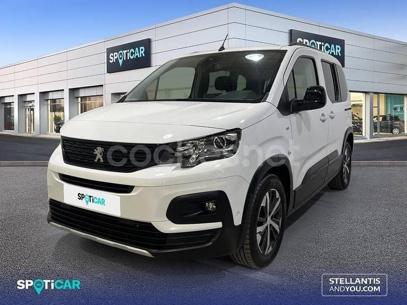 Blanco Usado 2023 Peugeot Rifter GT Monovolumen | 22.695 € (Precio justo) - Imagen 1/4