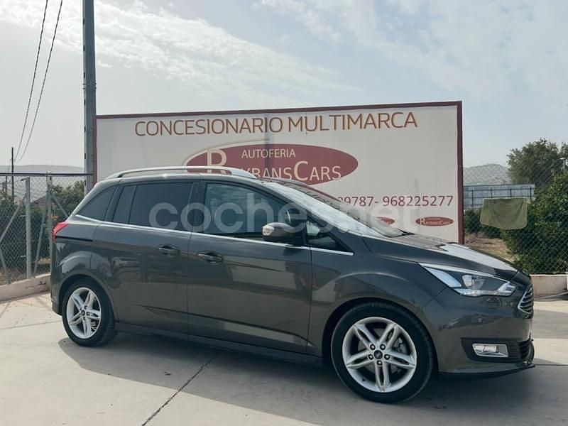 Gris / plata Usado 2017 Ford C-MAX Business Edition Monovolumen | 13.500 € (Precio justo) - Imagen 1/4