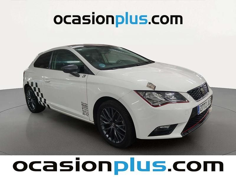 Usado Seat Leon CONNECT 110 CV (80 kW) 2016 Blanco Utilitario