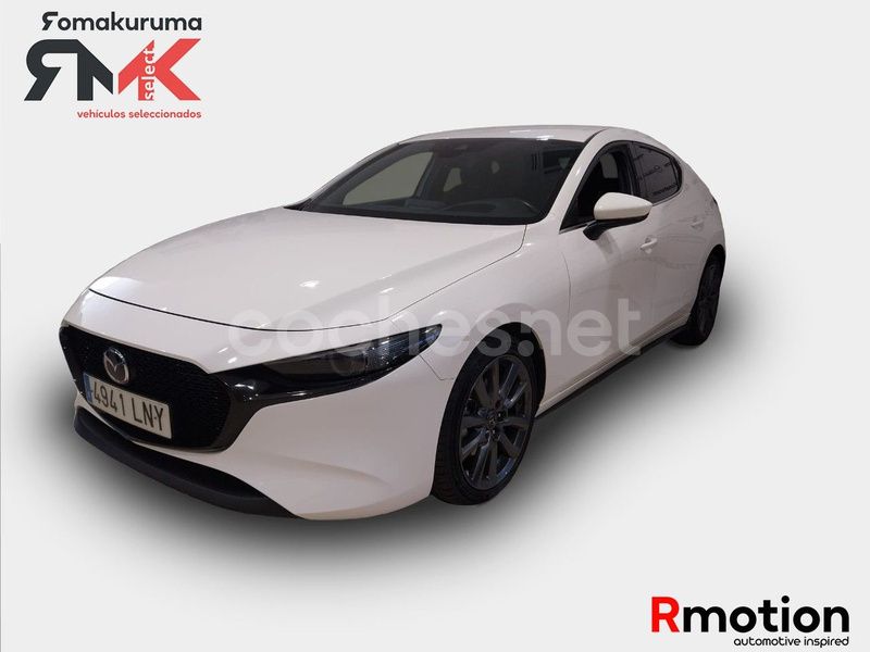 Blanco Usado 2021 Mazda 3 Berlina | 19.900 € (Buen precio) - Imagen 1/4
