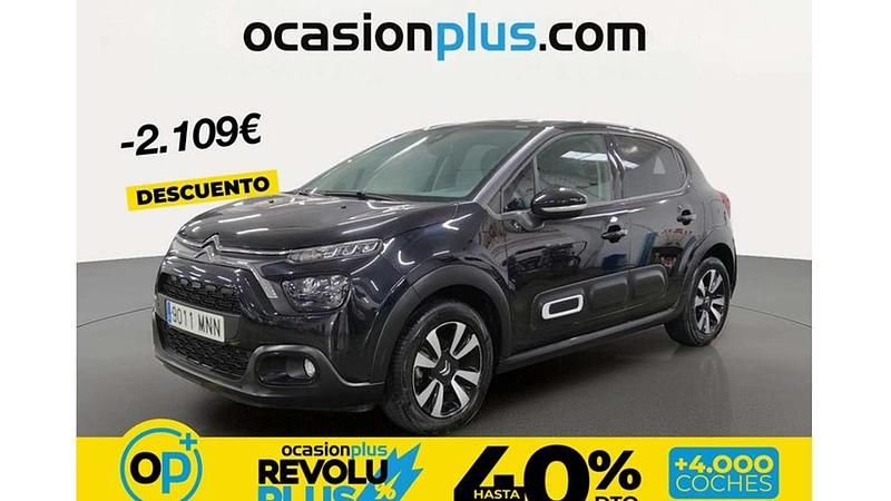 Usado Citroën C3 PureTech 110 CV (80 kW) 2024 Negro Utilitario