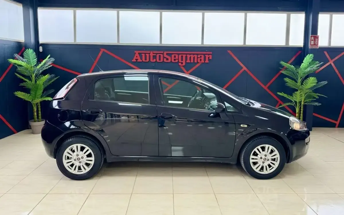 Usado Fiat Punto Lounge 77 CV (56 kW) 2013 Negro Utilitario