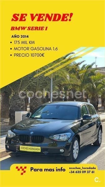 Negro Usado 2014 BMW 114 Comfort Edition Utilitario | 10.700 € (Precio justo) - Imagen 1/2