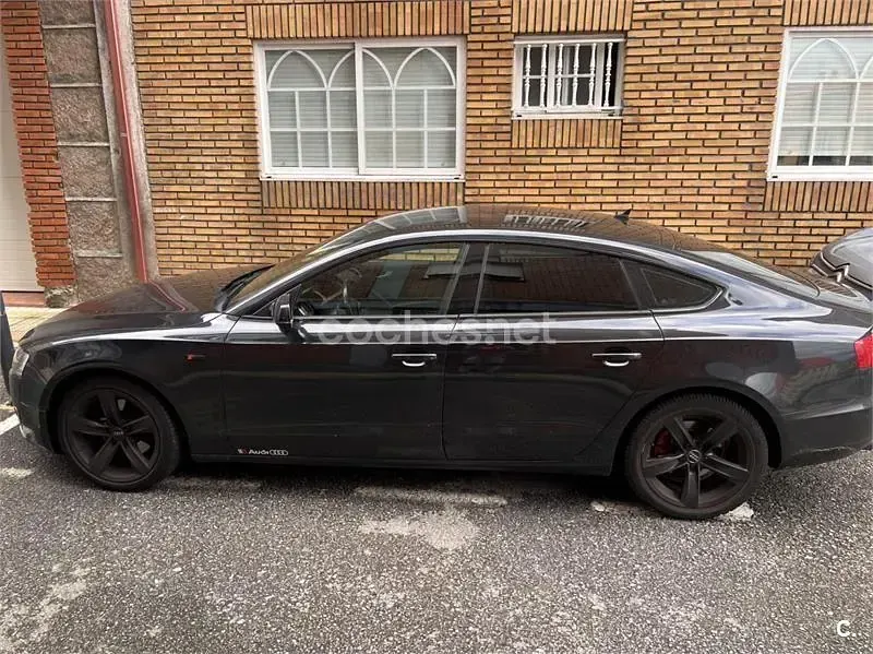 Usado Audi A5 Sportback S-Line 170 CV (125 kW) 2010 Negro Utilitario