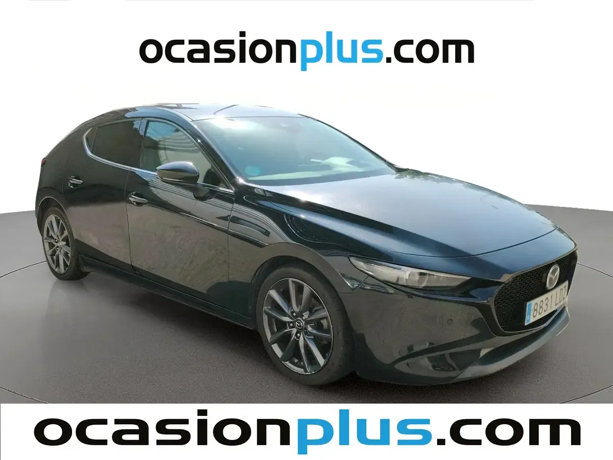 Usado Mazda 3 122 CV (89 kW) 2020 Negro Utilitario