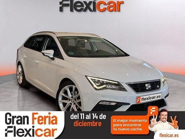 Blanco Usado 2019 Seat Leon FR Familiar | 16.990 € (Precio justo) - Imagen 1/4