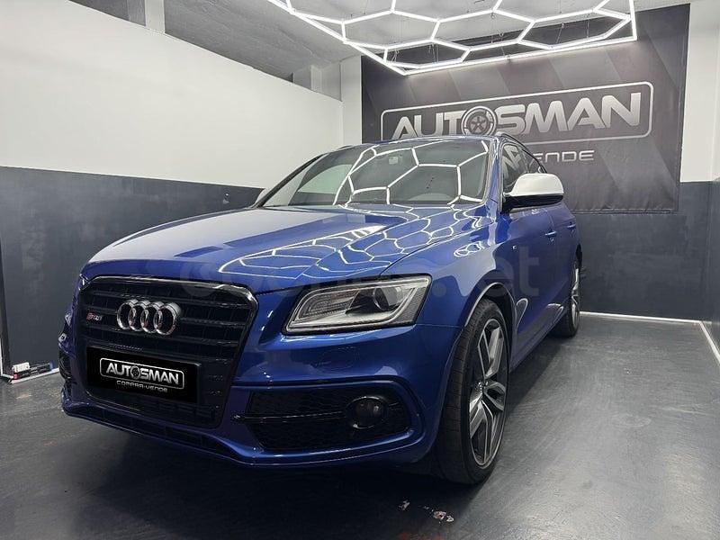 Usado Audi SQ5 S-Line 326 CV (239 kW) 2016 Azul SUV