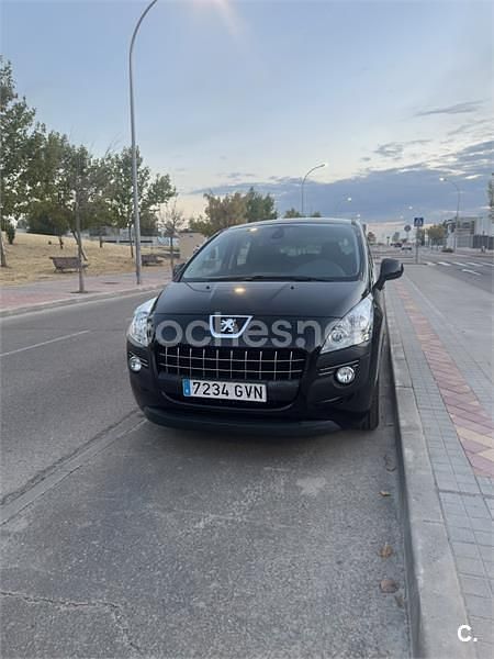 Usado Peugeot 3008 Premium 110 CV (80 kW) 2010 Negro Berlina