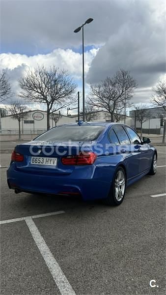 Usado BMW 318 143 CV (105 kW) 2014 Azul Berlina