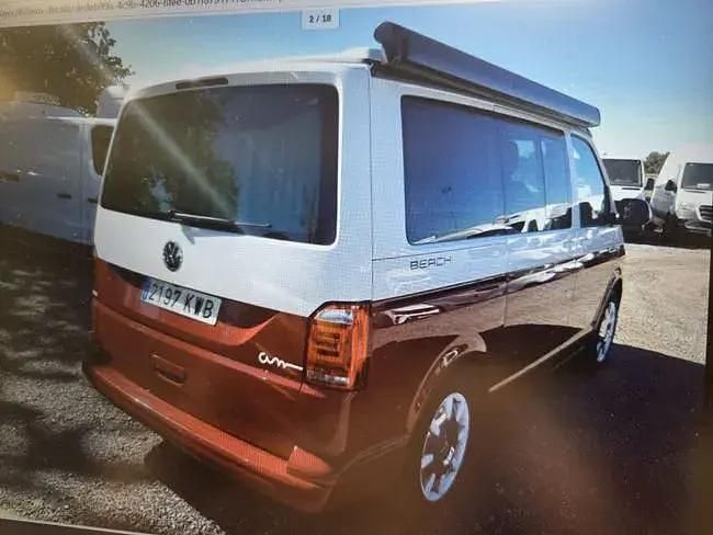 Occasion VW California Beach 150 ch (110 kW) 2019 Rouge Van