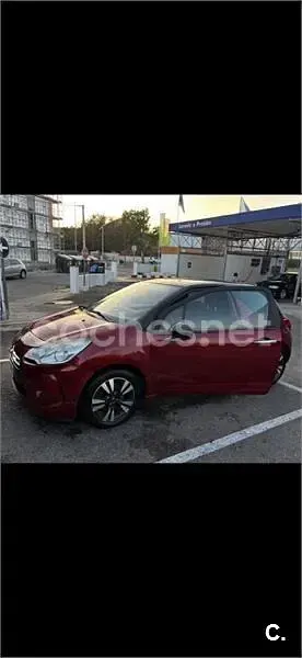 Usado Citroën DS3 120 CV (88 kW) 2010 Granate Utilitario