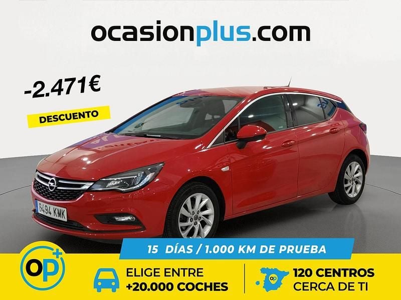Usado Opel Astra Dynamic 125 CV (91 kW) 2018 Rojo Berlina