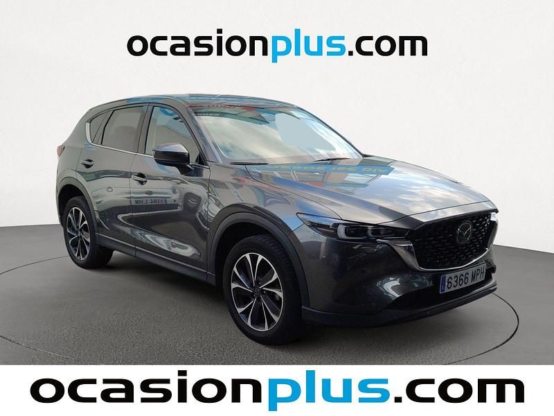 Usado Mazda CX-5 Exclusive-Line 165 CV (121 kW) 2024 Gris SUV