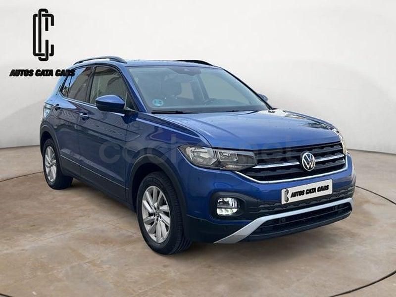 Usado VW T-Cross Advance 95 CV (69 kW) 2021 Azul SUV